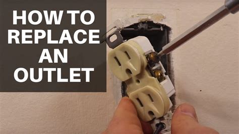 replacing old junction box|how to change outlet box.